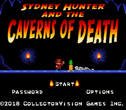 Visuel de Sydney Hunter and the Caverns of Death sur SNES