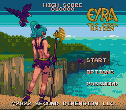 Visuel de Eyra The Crow Maiden sur SNES